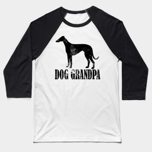 Whippet Dog Grandpa Baseball T-Shirt